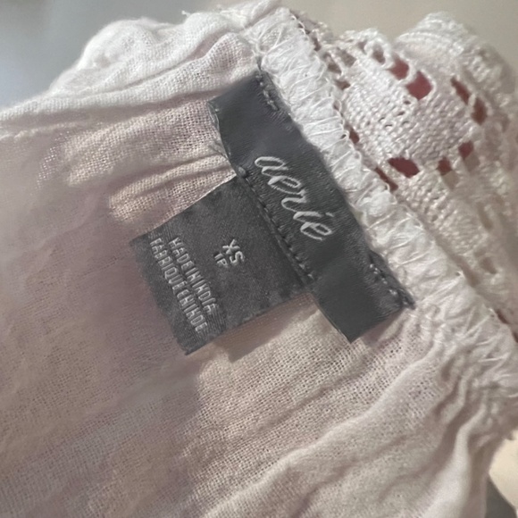 Cute Aerie top white size XS - Picture 3 of 4